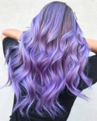 Kayla Boyer Ultra Violet hair