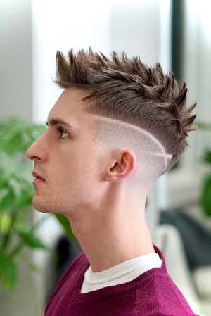 An image of mens hair cut for AHP blog