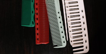 A stock image of combs
