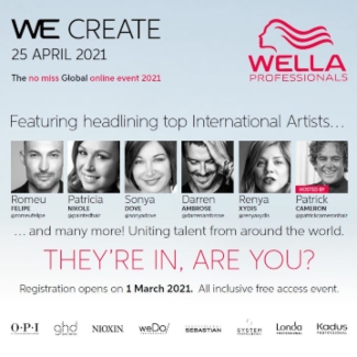 An image of Wella online event 2021