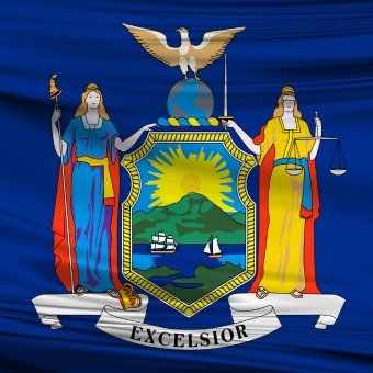 New York state flag