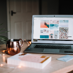 A stock image of laptop