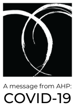 An image of AHP/Covid 19 logo