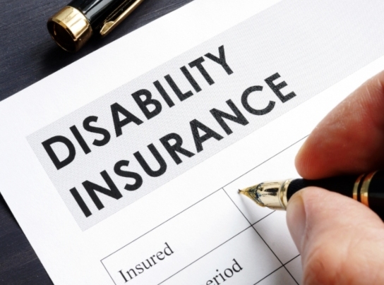 An image of disability insurance sign for ahp blog