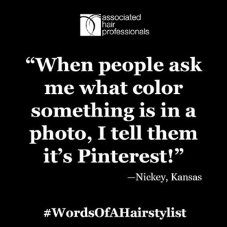 An image of hairstylist quote