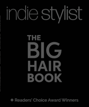 An image of a hairstylist magazine called AHP's Indie Stylist.