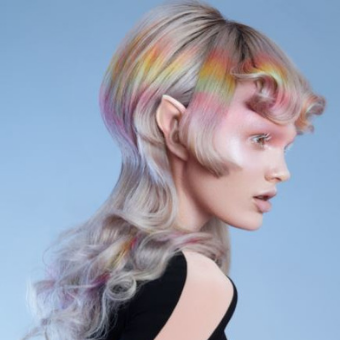 Colorform hair by Lucie Dougty