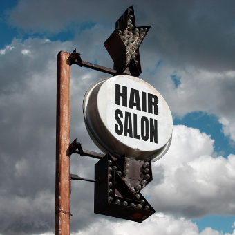 Hair Salon signage